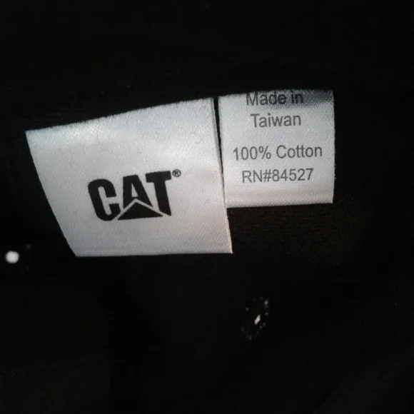 Caterpillar Black and Yellow Logo Hat - Picture 3 of 6